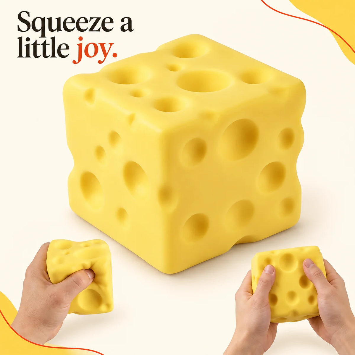 Cheezmi™ CheeseMelt Cheese Squishy Toy