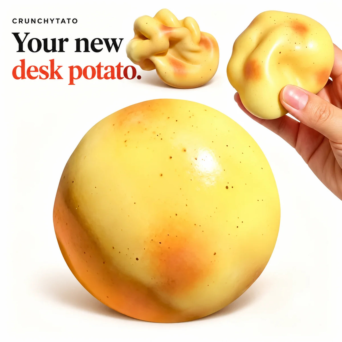 Cheezmi™ CrunchyTato Potato Squishy Toy