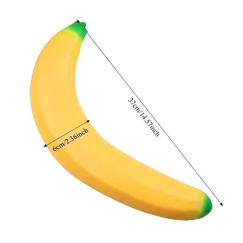 Cheezmi™ BananaMelt Giant Banana Squishy Toy – Slow Rising Sensory Fidget Toy for Stress Relief