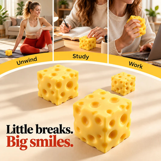 Cheezmi™ CheeseMelt Cheese Squishy Toy