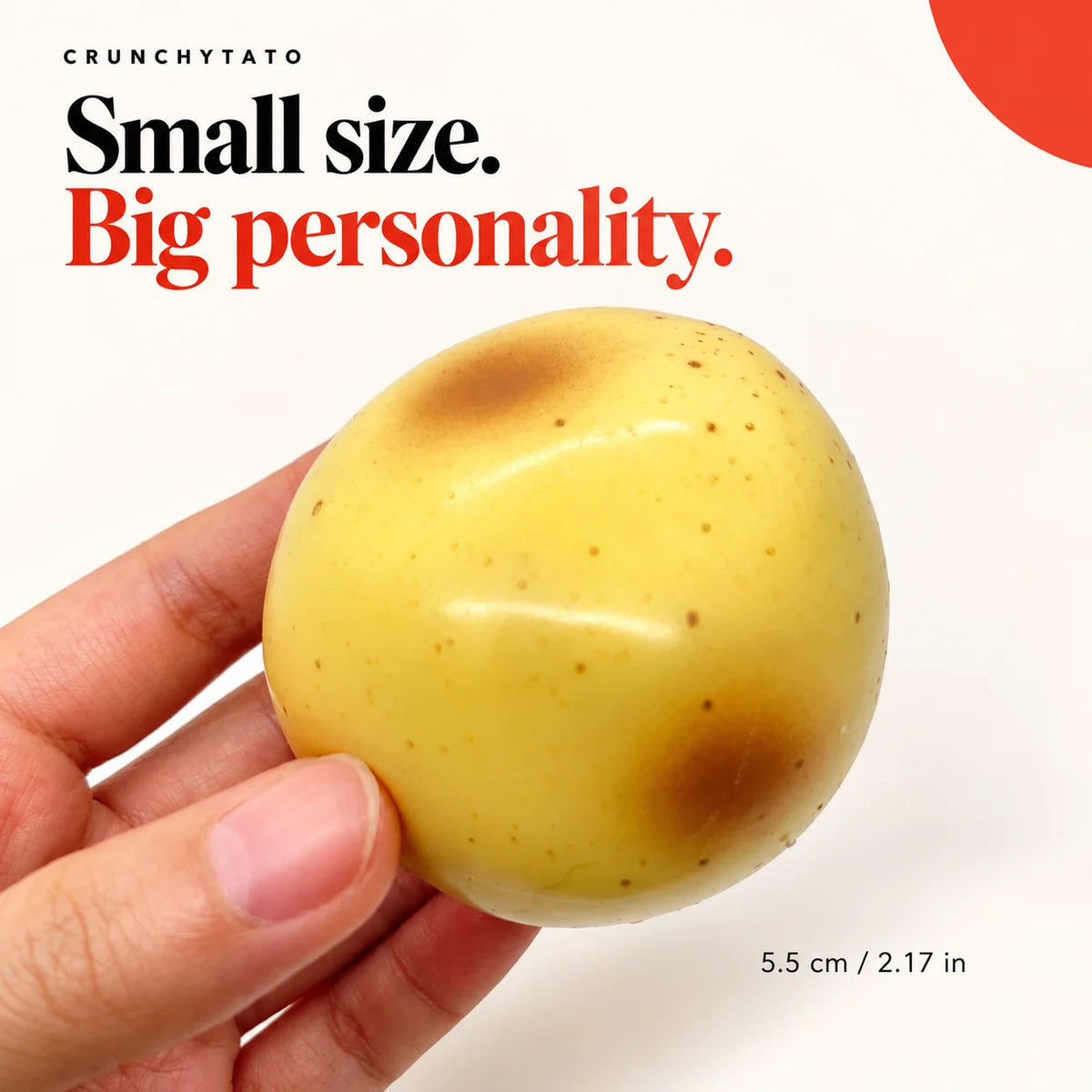 Cheezmi™ CrunchyTato Potato Squishy Toy