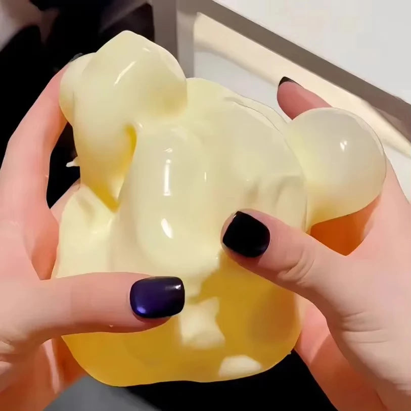 Cheezmi™ CheeseStretch Jumbo Cheese Squishy Toy – Super Stretchy Slow Rebound Sensory Fidget Toy